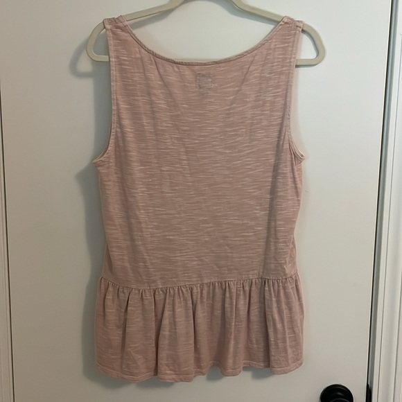 Gap Sleeveless Henley Peplum Top - Picture 5 of 5
